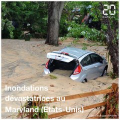 Inondations dévastatrices au Maryland, l'état d'urgence décrété