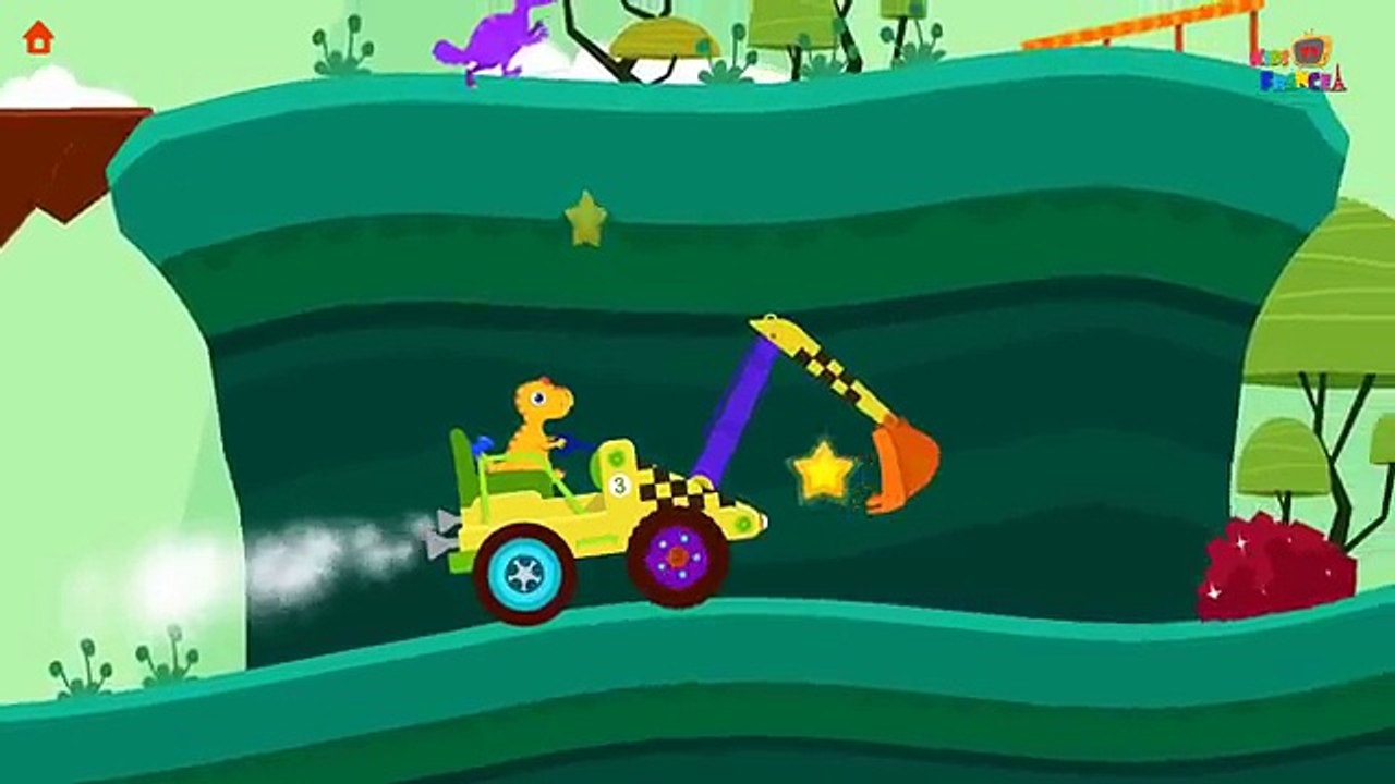 Dino va à la pêche - Apprendre les couleurs avec Dino le Dinosaure