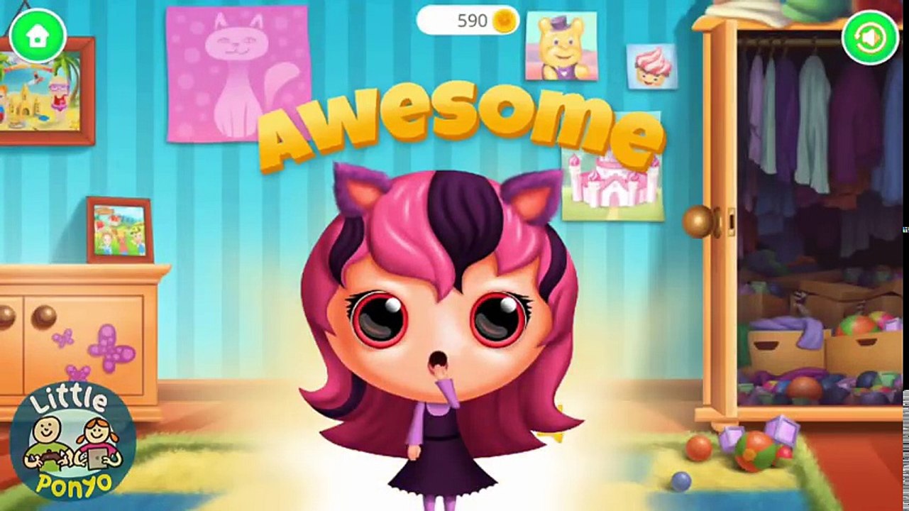 Bad Baby Monsters Makeover & Learn Colors Kids Games - Play Makeup Dress up Cleanup Games For Kids