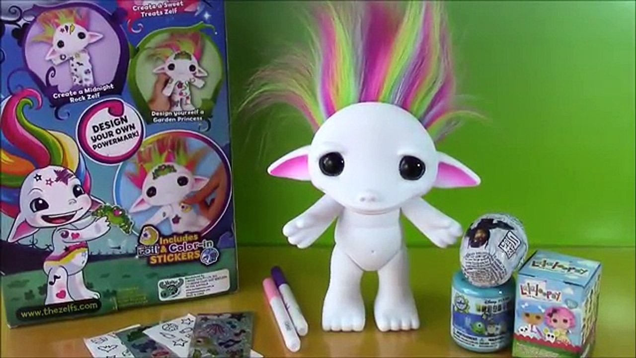 ZELFS Color My Zelf! Color Zelf with Stickers Markers! Surprise Mashems & Toys