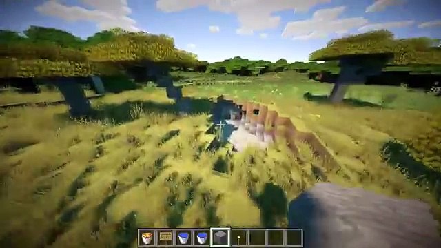 Minecraft: How to Build: Secret Underground Entrance/Base Tutorial (No Redstone!) Xbox/PS4/PE/PC