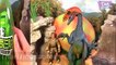 GIANT DINOSAUR SURPRISE EGG for kids - LEGO Indominus Rex fights T-Rex! Triceratops Stegosaurus