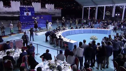 Cumhurbaşkanı  Erdoğan: 'Biz bu şehrin sokaklarına 'Zulüm 1453'te başladı' diye yazanları unutmadık' - İSTANBUL