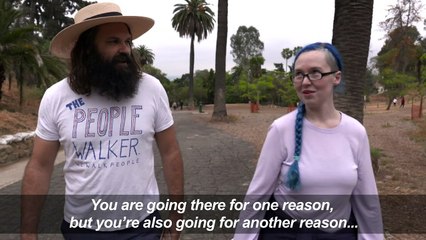 LA's people walker is beating loneliness, one step at a time