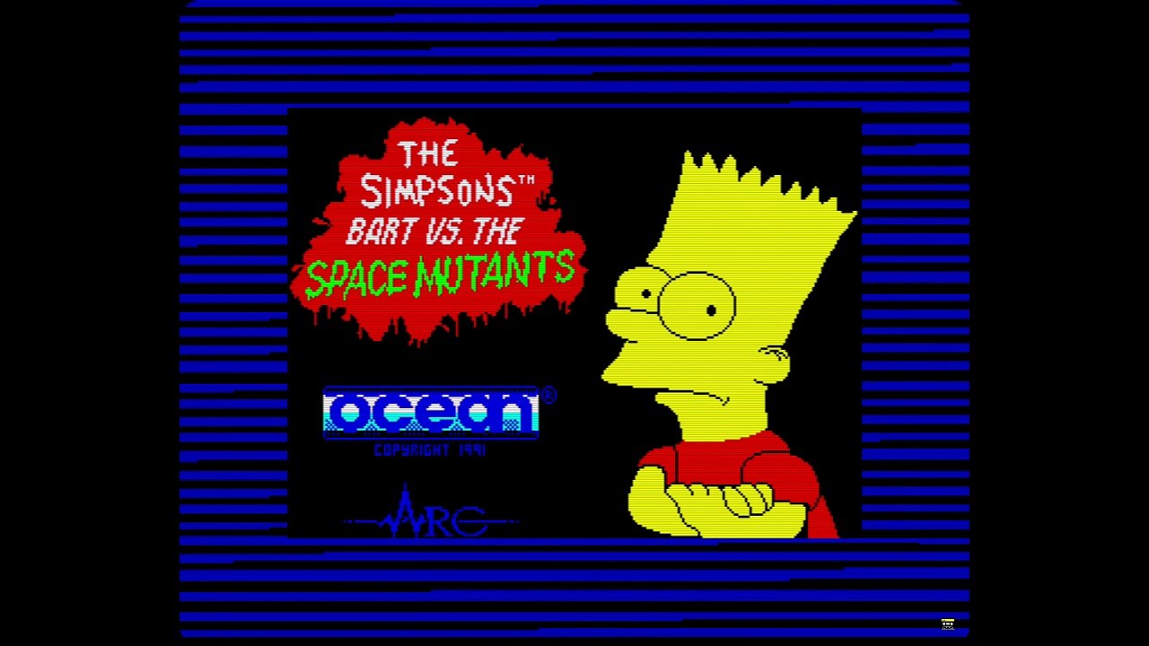 Bart vs The Space Mutants (ZX Spectrum) - Until I Die 2