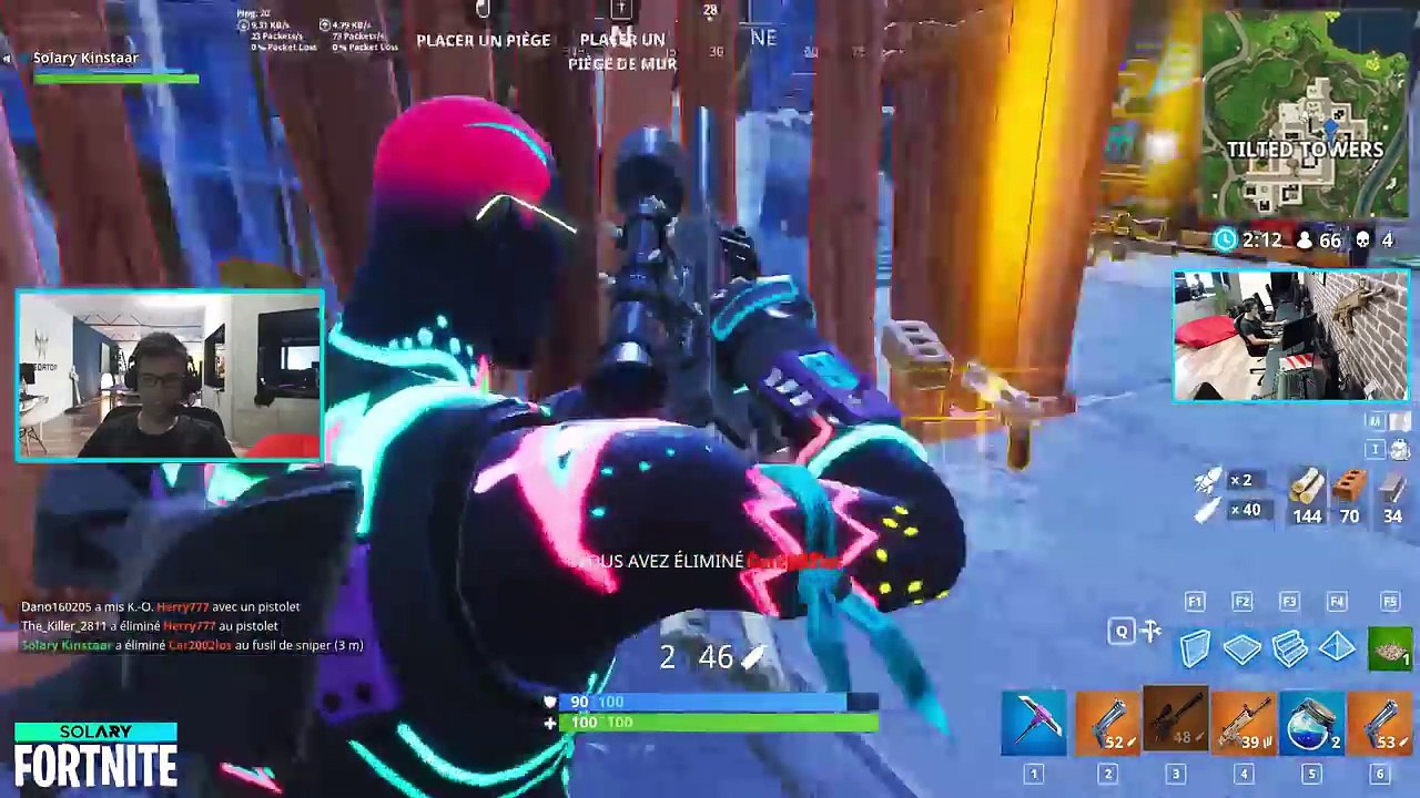 LE PIRE BAMBI SUR FORTNITE BATTLE ROYALE ?  | SOLO VS SQUAD 23 KILLS | KINSTAAR GAMEPLAY