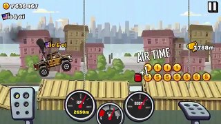 Hill Climb Racing 2 My New Record In City - Super Diesel