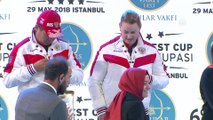 6. Uluslararası Fetih Kupası Okçuluk Yarışmaları ödül töreni -  Bakan Kaya - İSTANBUL