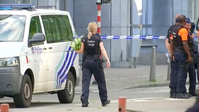 Льеж: целью нападения были полицейские