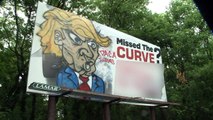 Vandals Deface Alabama Billboard with Graffiti, Explicit Comments of Trump