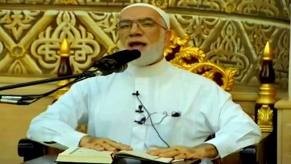 ضحك شديد في المسجد والشيخ عمر عبد الكافي يحاول أن يكمل الدرس ههههههههه HD