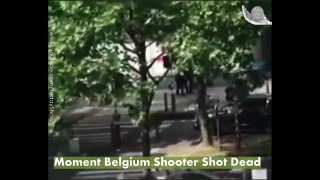 The moment Belgian police shoot the Liege attacker dead 18+