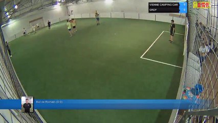 But de Romain  (9-9) - VIENNE CAMPING CAR Vs GRDF - 29/05/18 19:00 - LIGUE 3 - Poitiers Game Parc