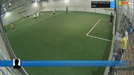 But de Fabien (10-11) - VIENNE CAMPING CAR Vs GRDF - 29/05/18 19:00 - LIGUE 3 - Poitiers Game Parc