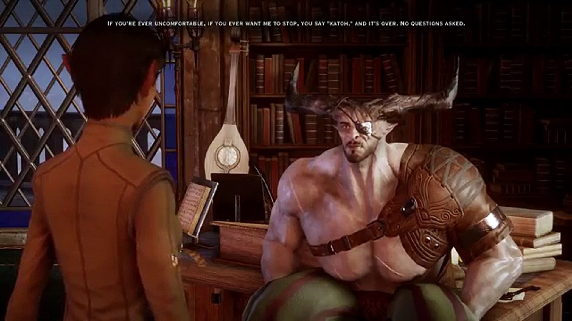 Dragon Age: Inquisition - The Iron Bull Romance Scenes - video Dailymotion