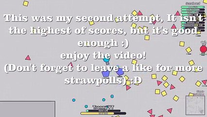 DIEP.IO OVERTRAPPER HIGHSCORE! BEST TANK EVER! [Diep.io]