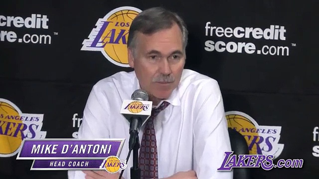 2013 - Postgame: Mike D'Antoni