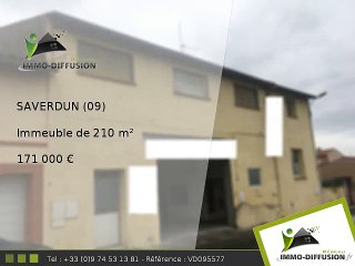 Immeuble A vendre Saverdun 210m2 + Jardin 40m2