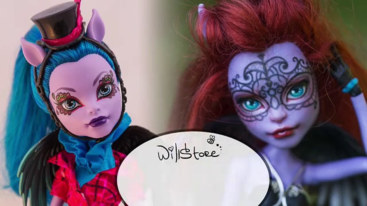 Faceup Tutorial №30 Avea Trotter OOAK Monster High