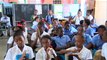 TOO MANY QUESTIONS AND TOO LENGTHY A TIME.  THE ISSUE CAME INTO QUESTION, AS THE FIRST ROUND OF THE NATIONAL DISASTER AWARENESS PRIMARY SCHOOL QUIZ KICKS OFF.