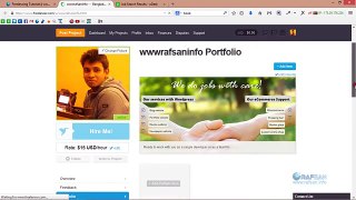 How to create and complete your freelancer profile Part 07 Adding Portfolio Item