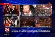 Selección Peruana llegó al Estadio Nacional