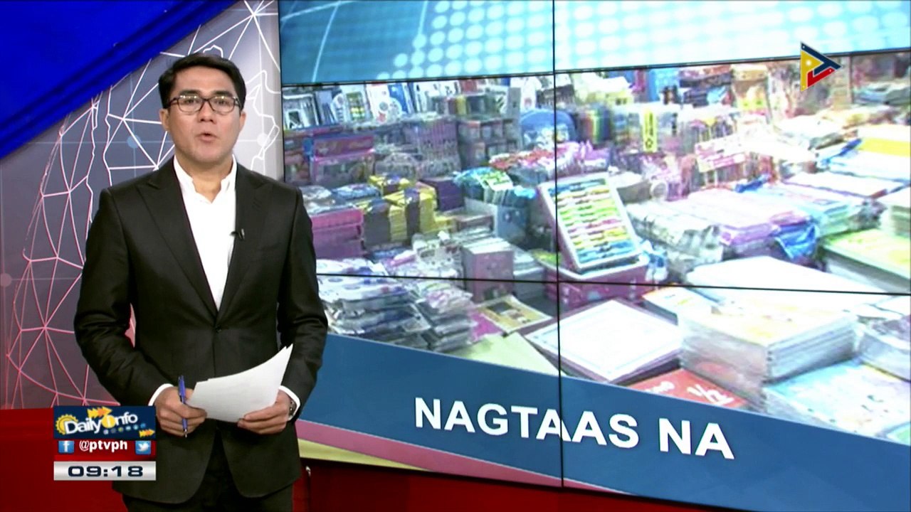 Presyo ng mga gamit pang-eskwela, nagtaas na