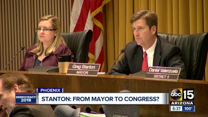 Greg Stanton resigns from mayor position to run for congress