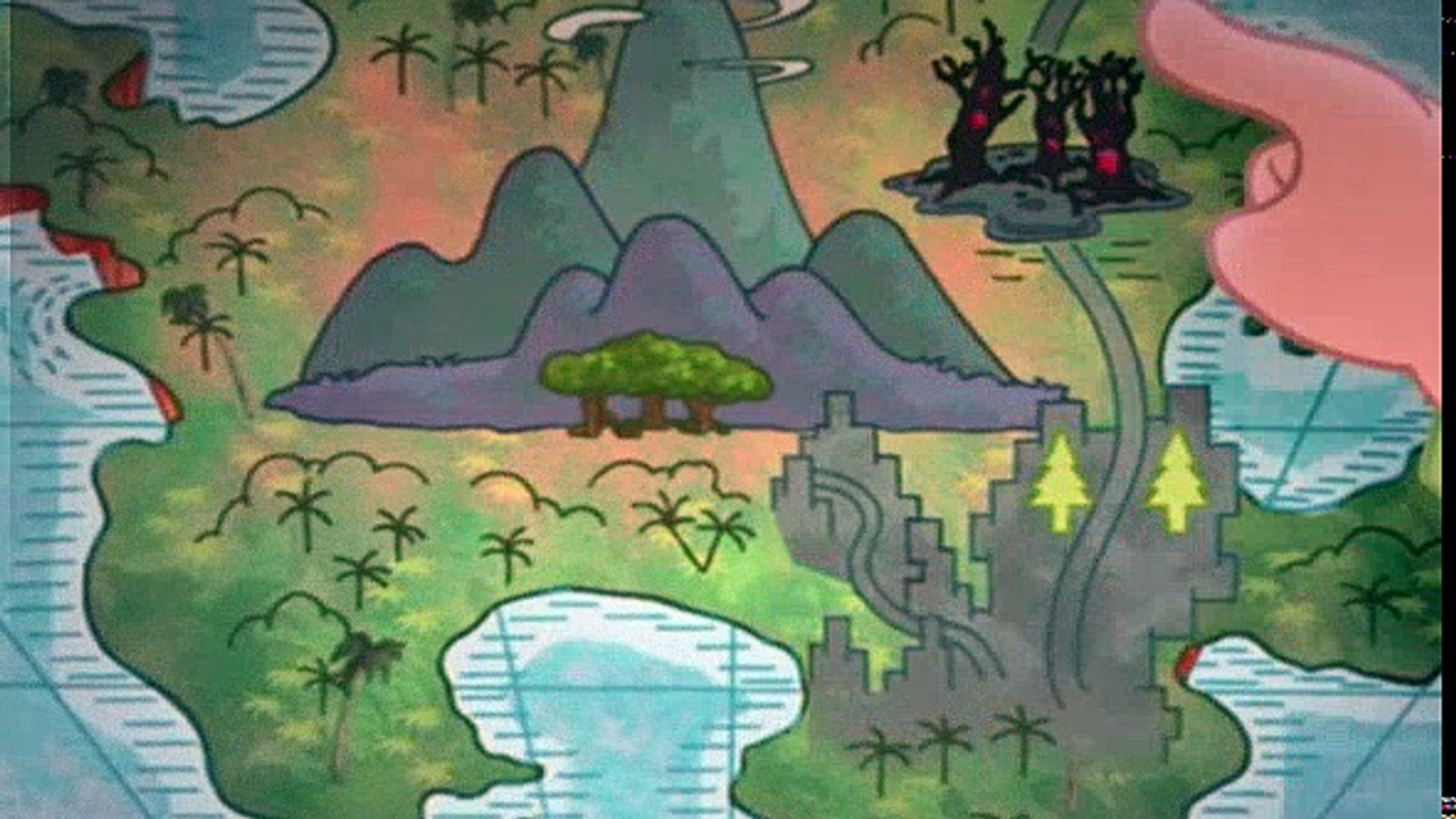Jake Neverland Trasure Map Treasure Map Jake And The Neverland