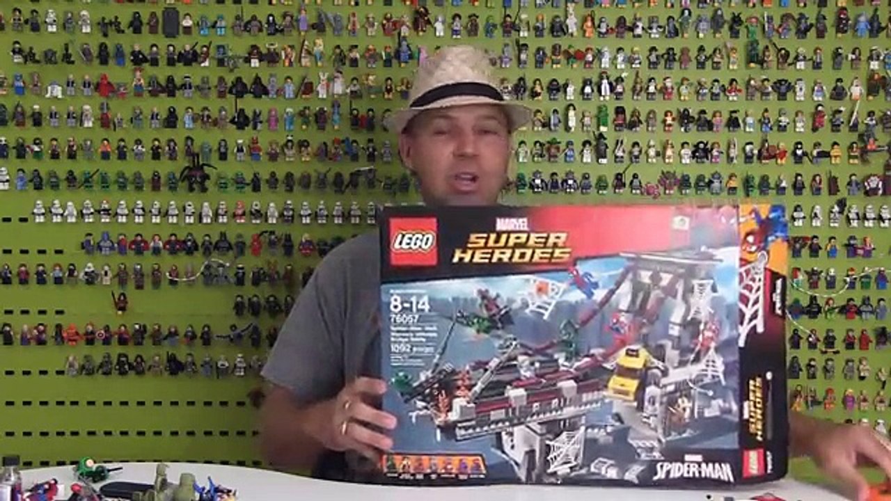 LEGO Marvel Superheroes Spider-Man: Web Warriors Ultimate Bridge Battle Review : LEGO 76057