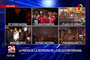 Perú vs. Escocia: así animan a la bicolor los hinchas en diferentes puntos de Lima