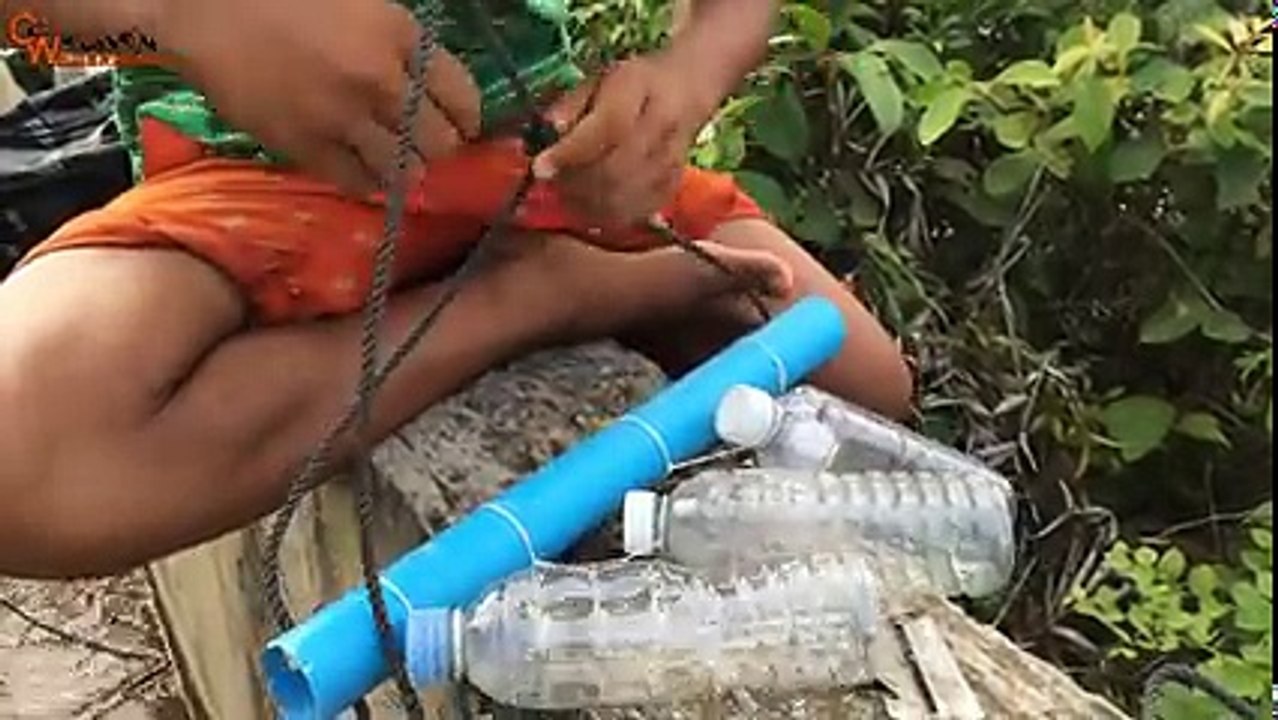 Believe This Fishing_ New Fishing Technique Trap Using PVC & Hooks To Catch Alot Of Fish ( 240 X 426 )