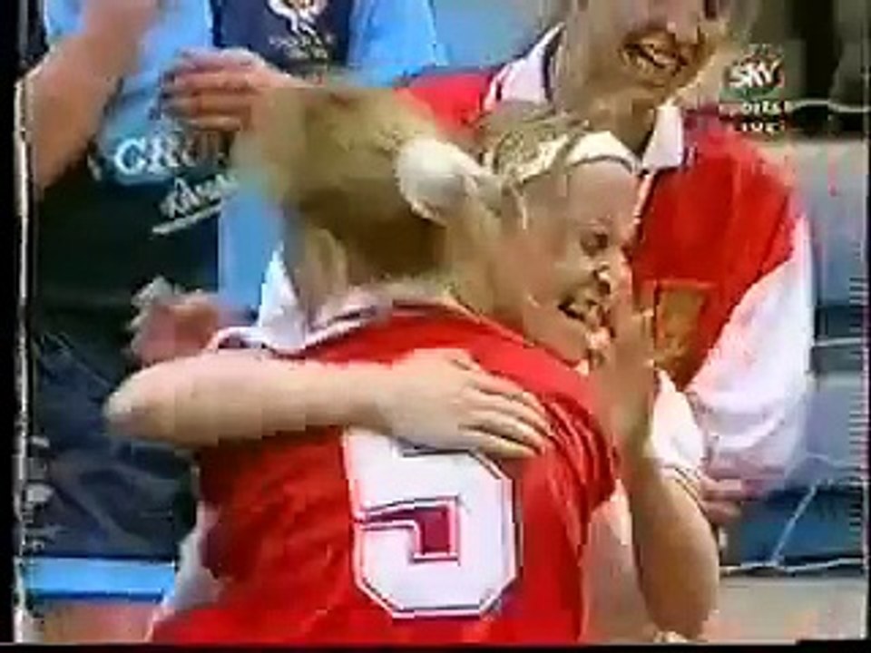 Andy Gray Laughing At Women's FA Cup Football with Richard Keys (Arsenal v Croyd