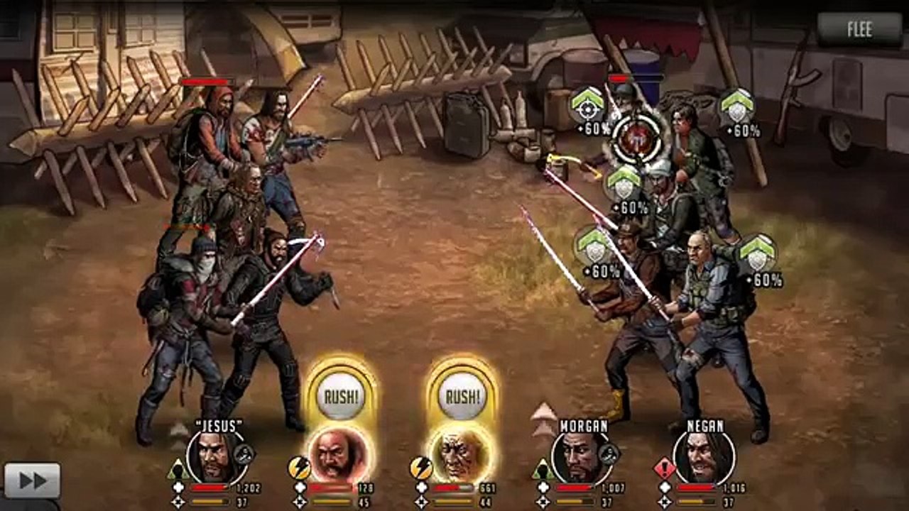 Walking Dead: Road To Survival - Build an OP Team PT1: Defense Down!