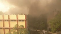 Delhi Malviya Nagar के Godown में fire, Helicopter से ली गई मदद। वनइंडिया हिंदी