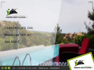Maison A vendre Cabrerolles 160m2 - CALME