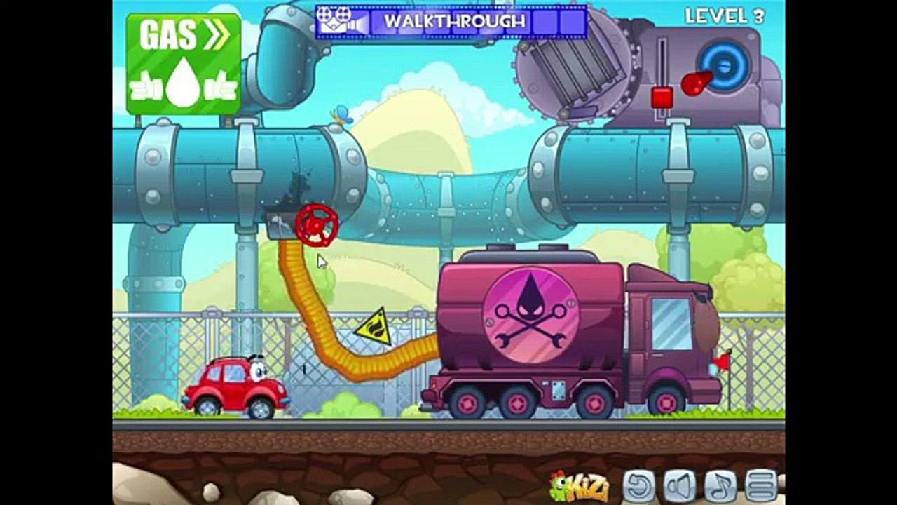 Wheely Вилли Мультик игра для детей про красную машинку