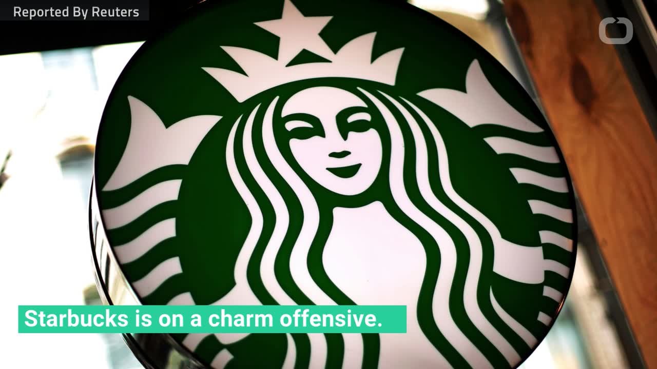 Starbucks Is On A Charm Offensive