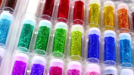 100 BOITES DE PAILLETTES DANS UN SLIME XXL -!! JustJonathan