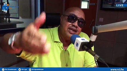 Le maître ka Jean-Claude Antoinette en direct sur RCI dans votre émission ON SE DIT TOUT  Jimmy PIERROT.