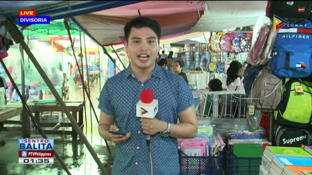 #SentroBalita: DTI, ininspeksyon ang school supplies sa Divisoria