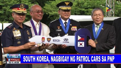 #SentroBalita: South Korea, nagbigay ng patrol cars sa PNP