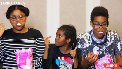 Challenge- CHUBBY BUNNY EN FAMILLE