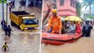 Mangaluru receives heavy rainfall, leaving streets water-logged | Oneindia News