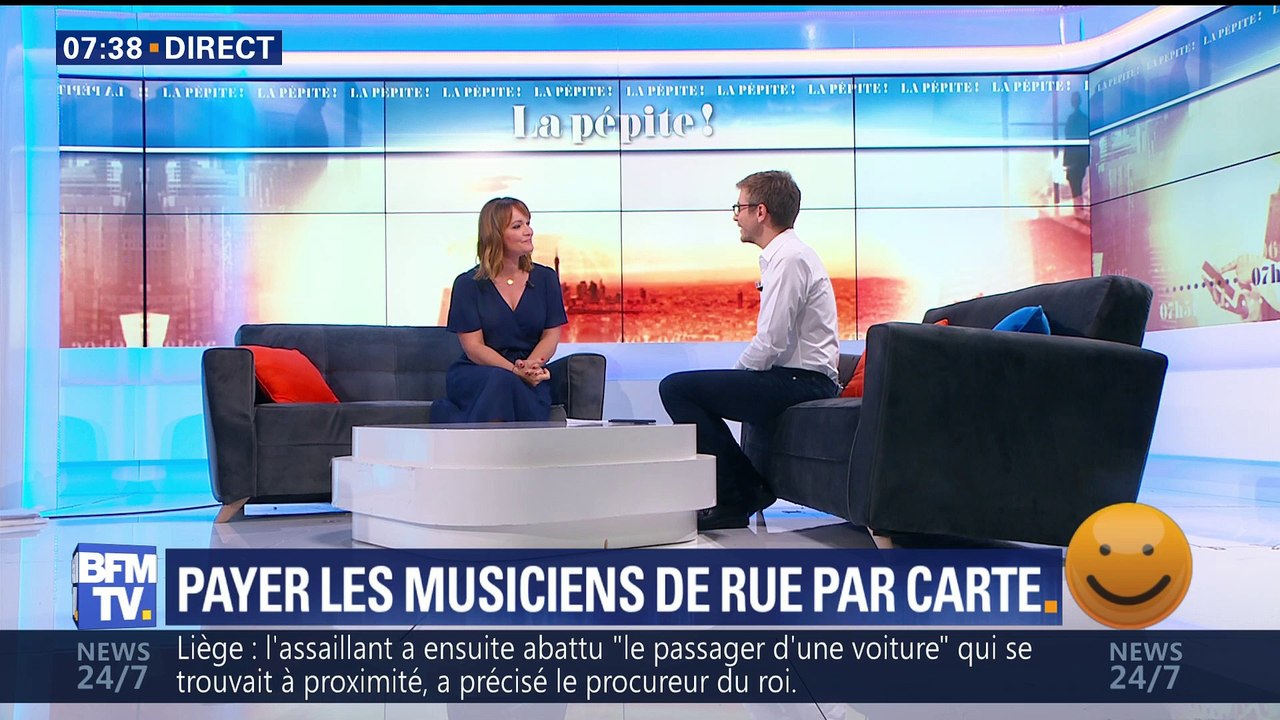 Payer les musiciens de rue par carte