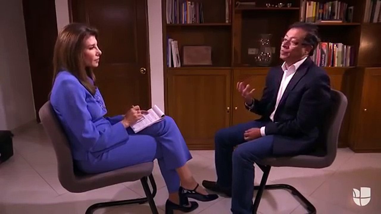Primera entrevista de Gustavo Petro tras resultados de las elecciones presidenciales en Colombia