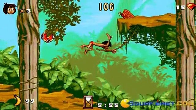 Disneys the Jungle Book gameplay (PC Game, 1994)