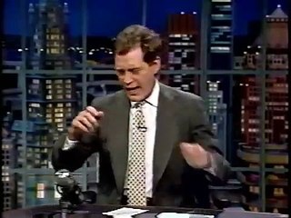 Late Night with David Letterman FULL EPISODE (11/4/92)