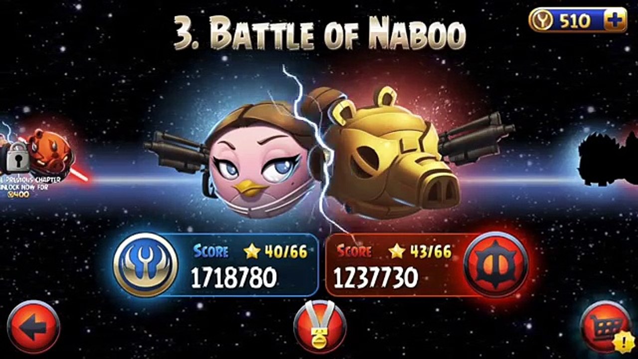Angry Birds Star Wars 2: P3-BOSS BATTLE FAIL! Battle of Naboo Gameplay -  video Dailymotion