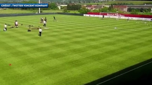 Les magnifiques reprises de volée de Kompany et De Bruyne !